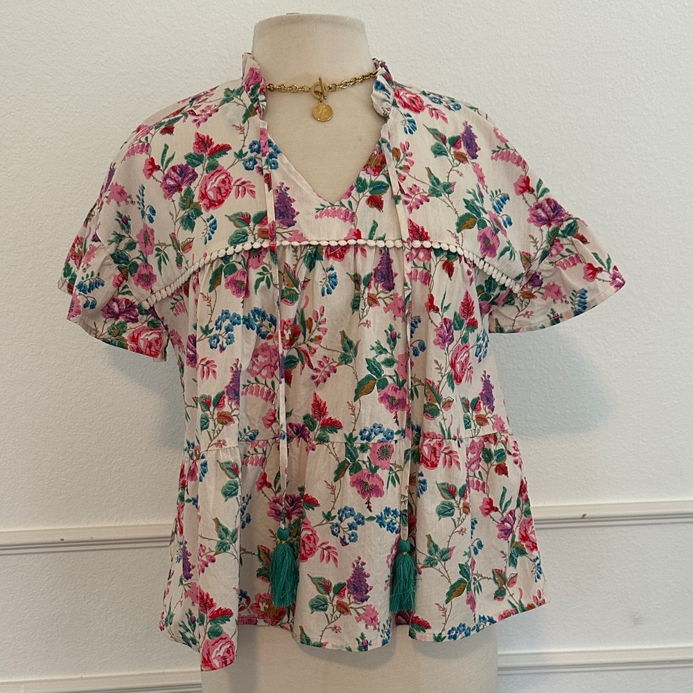 Floral Print Women's Top